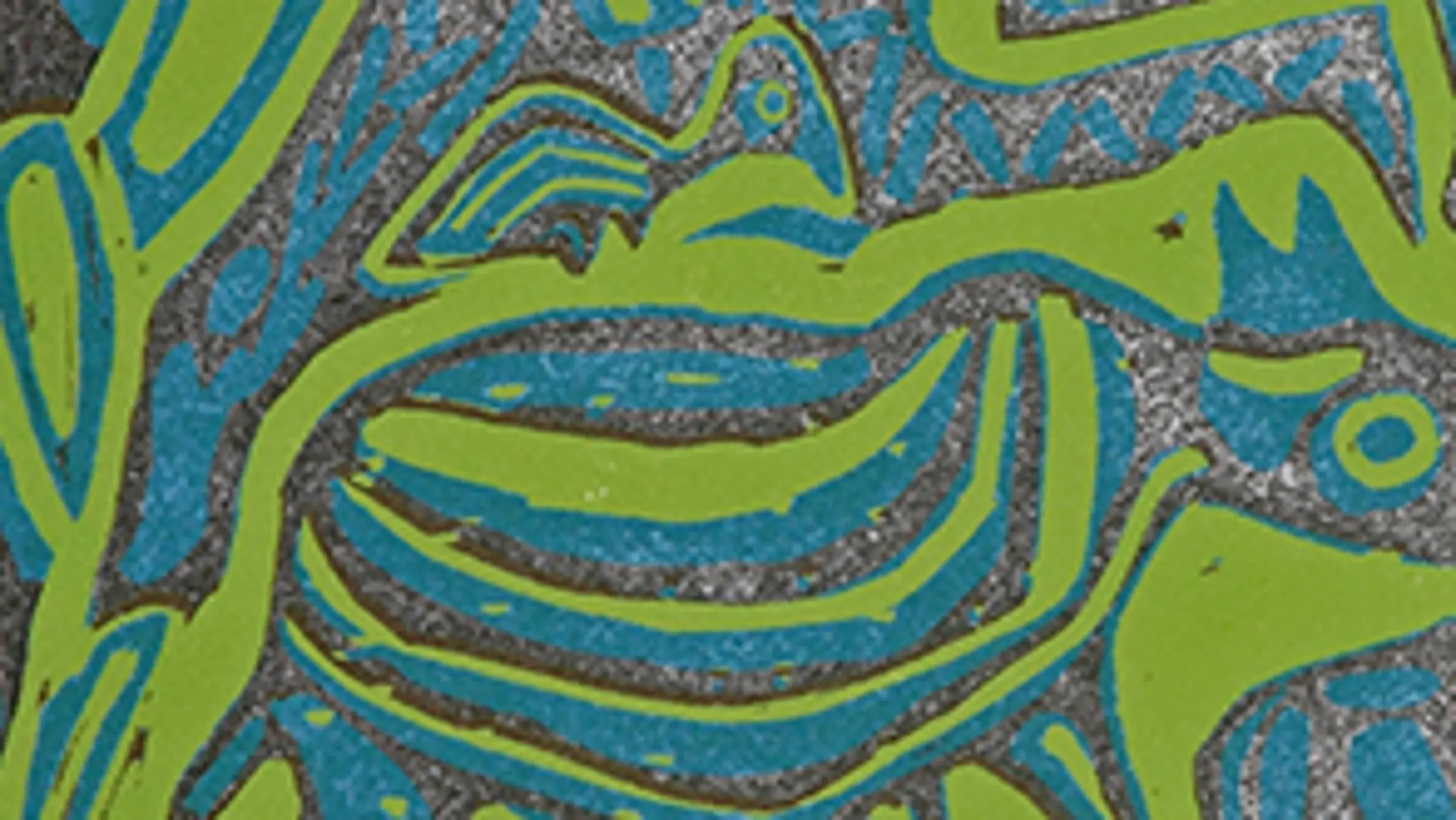 An artwork of the !Xun & Khwe Art Project